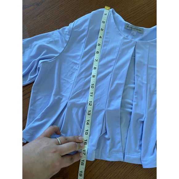 NWT Danny and Nicole Purple Top Size L - Picture 4 of 9